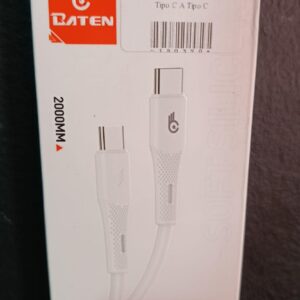 CABLE TIPO C A TIPO C - 2M 60W - CB-104 / BATEN