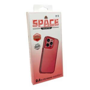 COBERTOR/PROTECTOR SAMSUNG S24 ULTRA 2en1 TRASPARENTE/COLORES SPACE COLLECTION