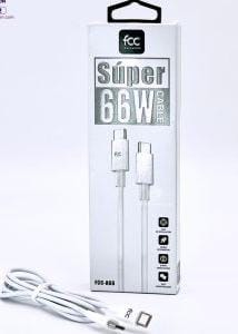 CABLE TIPO C  a TIPO C - 66W  FCC-A66