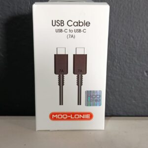 CABLE TIPO C  a TIPO C _ 7A 1M _ NJ-39 _ MOQ-LONIE