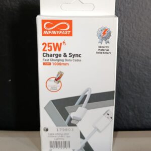 CABLE USB-A a LIGHTNING 25W 1M - LS891 INFINYFAST