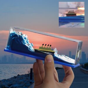 Adorno con Barco de crucero a prueba de hundimiento