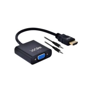 ADAPTADOR HDMI MACHO A VGA HEMBRA C/SALIDA 3.5MM