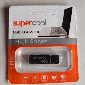 MEMORIA USB 8GB / CLASS 10 / SUPERCOOL