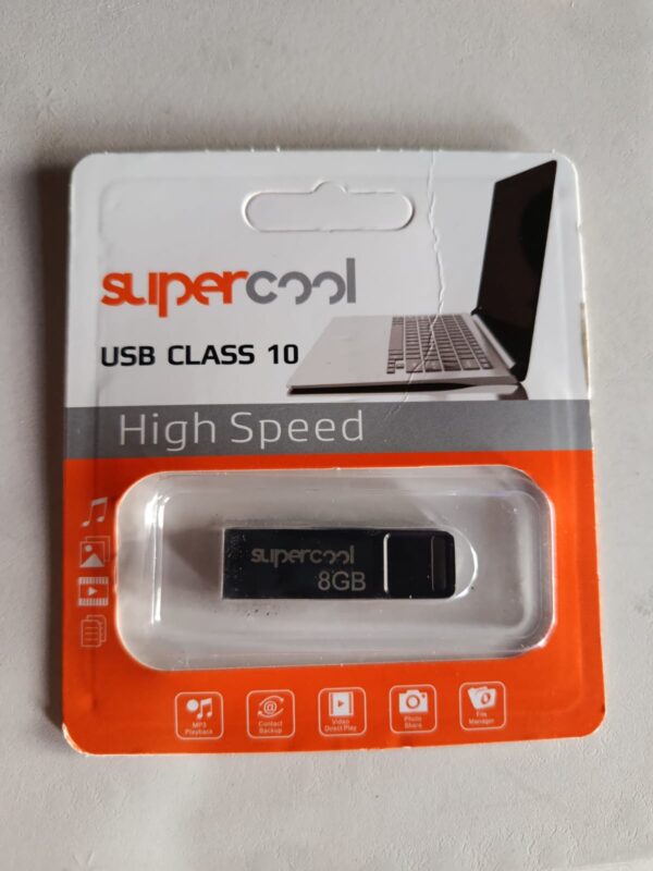 MEMORIA USB 8GB / CLASS 10 / SUPERCOOL