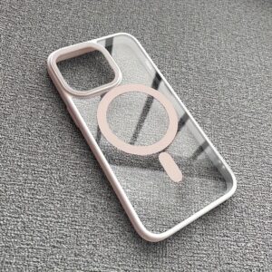 COBERTOR / PROTECTOR IPHONE 16 PRO CLEAR CASE - MAGNETIC