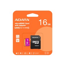 MEMORIA microSD 16GB ADATA HC UHS-I CLASS 10