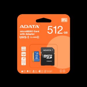 MEMORIA microSD 512GB ADATA CX UHS-I CLASS 10