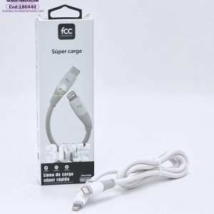 CABLE TIPO C  a LIGHTNING 30W FCC-A219