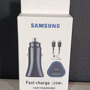 CARGADOR PARA CARRO TIPO C _ SAMSUNG 25W PD / EP-L502