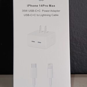 CARGADOR TIPO C a LIGHTNING IPHONE 14 PRO MAX 35W _ PDTZ-A011-ZLA
