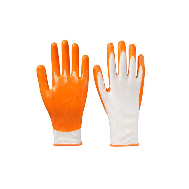 SET DE 5 GUANTES DE NITRILO DE ESPUMA ECONOMICO TALLA L / 9