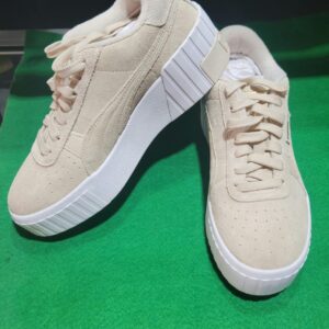 TENIS PUMA CALI WEDGE BEIGE CASUAL NUEVOS