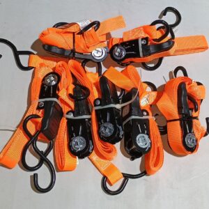 CORREA DE TRINQUETE PARA AMARRE CON PRESIÓN 400LB HAUL MASTER 1"X15FT NUEVO