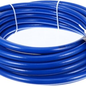 Manguera AMERICANA rociadora de pintura sin aire Graco 240794 BlueMax II de 1/4 pulgadas x 50 pies 6.4MM X 15M 3300 PSI / 227 BAR, 22,7 MPA (DRW)