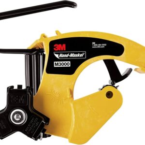 Dispensador de Cinta 3M Hand Masker M3000, Película y Cinta, Aplica Cinta de Pintor a Película de Enmascaramiento o Papel en una Aplicación Continua, Diseño Compacto y Ligero, Ahorra Tiempo (DARW)