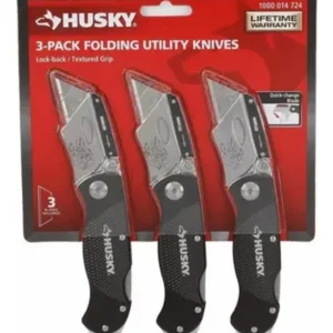 Navaja AMERICANA multiusos plegable Husky con cierre de seguridad (DARW)