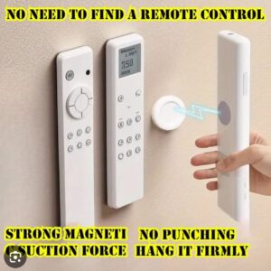 Soporte magnético para CONTROL, llave, almacenamiento fijo en pared, sin perforación, gancho organizador, SET 5 PCS