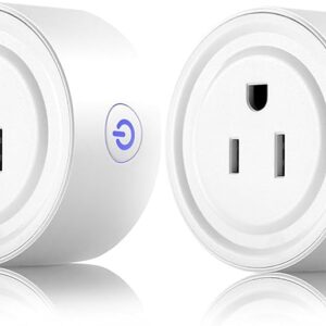 MINI TOMACORRIENTE INTELIGENTE Wi-Fi SMART PLUG COMPATIBLE CON ALEXA, SIRI