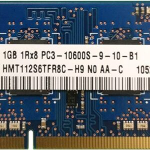 Memoria RAM de 1 GB DDR3 SO-DIMM 204pin PC3-10600S 1333MHz HMT112S6TFR8C-H9