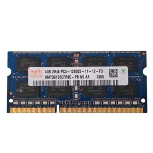 Memoria RAM de 4 GB Hynix 2Rx8 DDR3  PC3-12800S-11-11-F3 HMT351S6CFR8C