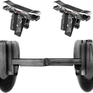 SONGVEN Mango de controlador de juego móvil para teléfono inteligente y disparador de juegos