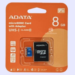 MEMORIA microSD 8GB V10 ADATA HC UHS-I CLASS 10 A1 random