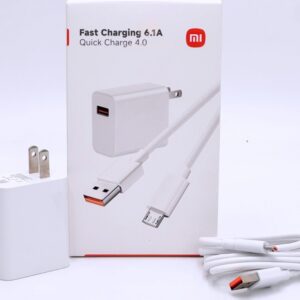 Cargador Tipo Micro-USB carga rapida 6.1A 25w Xiaomi