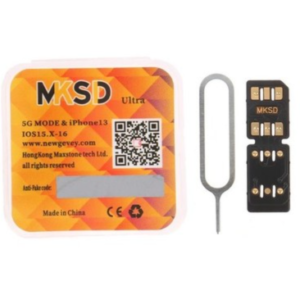Turbo SIM o R-SIM MKSD ULTRA amarilla 5g mode & ip14 ios 16.x