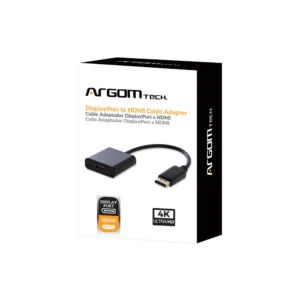 Cable adaptador DisplayPort macho a HDMI hembra arg-cb-0059