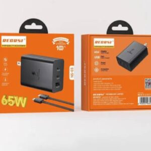 Cargador Tipo C a C 65W  Recrsi NS-03