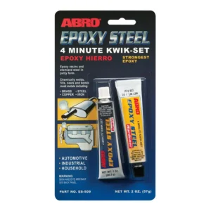 Epoxy Steel 4 minutos Hierro epoxico ABRO Color