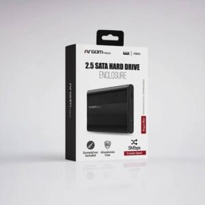 CAJA PARA DISCO DURO 2.5″ USB 3.0 Aluminio ARGOM ARG-AC-1033